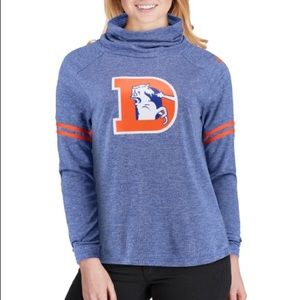NIKE | BRONCOS Historic Marks Funnel Sweatshirt